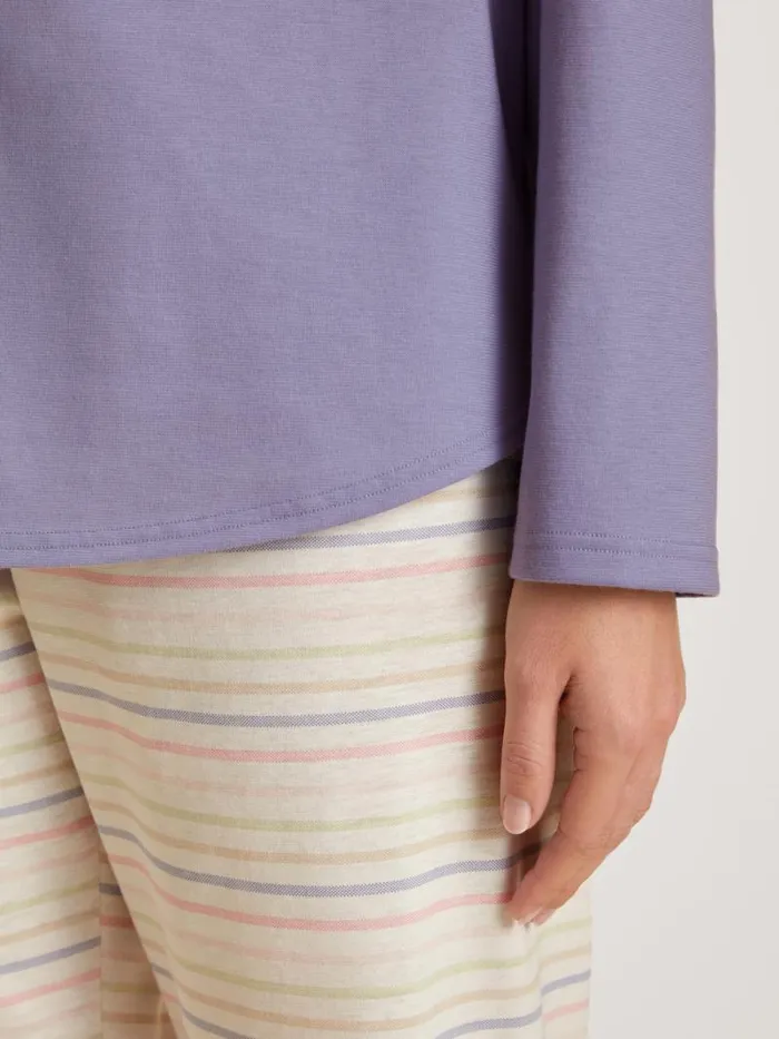 CALIDA Pyjamas Pyjama Provence Blue 8211 Women
