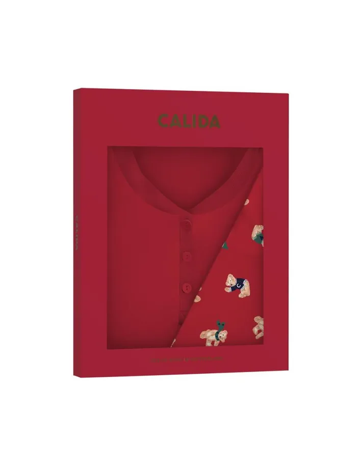 CALIDA Pyjamas Pyjama Rio Red 8211 Women