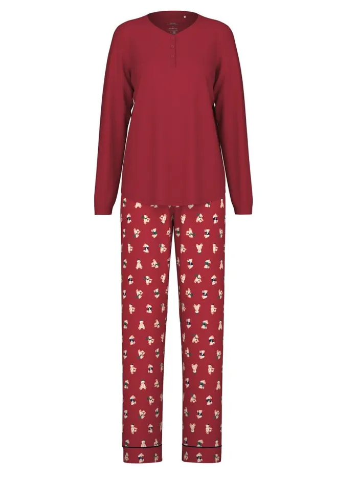 CALIDA Pyjamas Pyjama Rio Red 8211 Women
