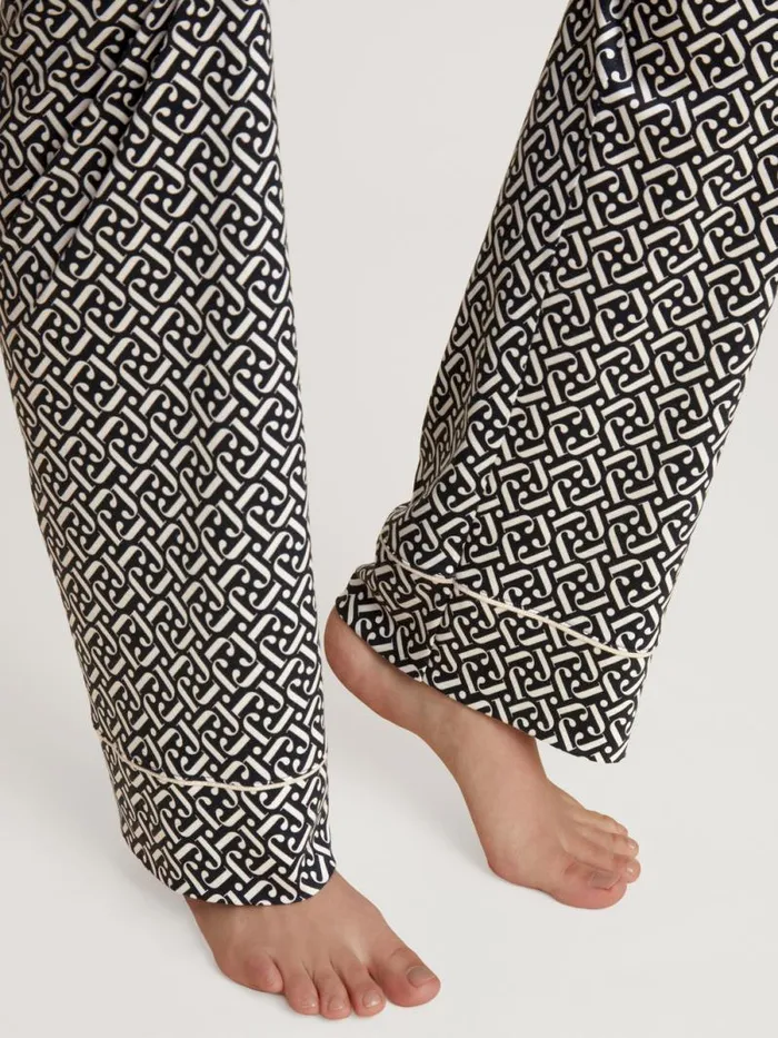 CALIDA Pyjamas Pyjama Schwarz 8211 Women