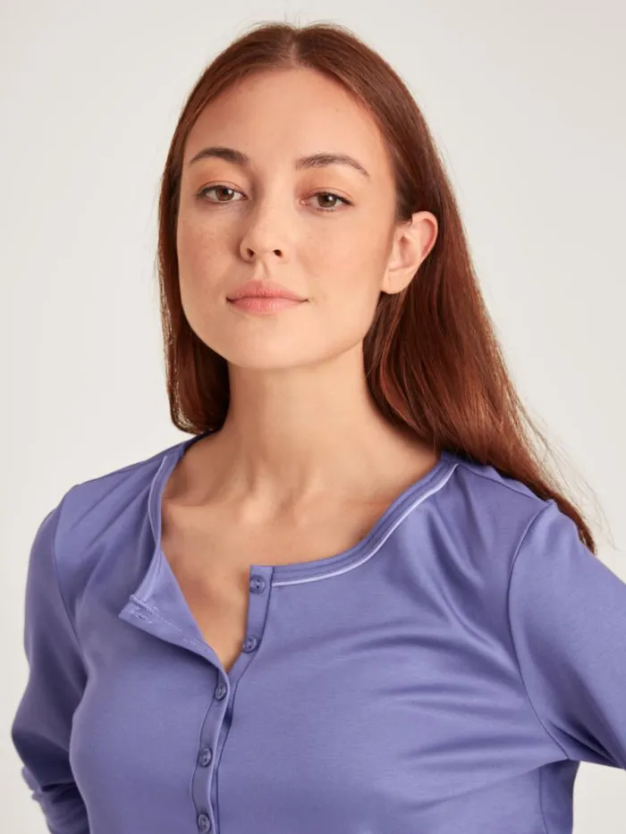 CALIDA Pyjamas Pyjama Twilight Purple 8211 Women
