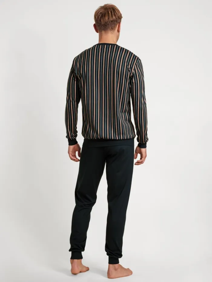CALIDA Pyjamas Pyjama With Cuff Mandarine Orange 8211 Men