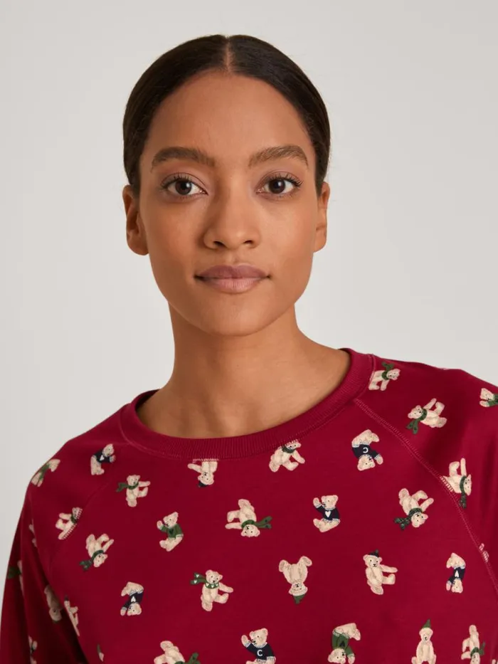 CALIDA Pyjamas Pyjama With Cuff Rio Red 8211 Women