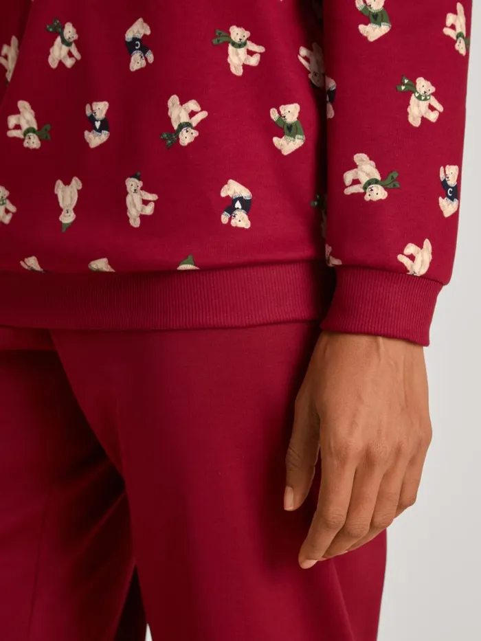 CALIDA Pyjamas Pyjama With Cuff Rio Red 8211 Women