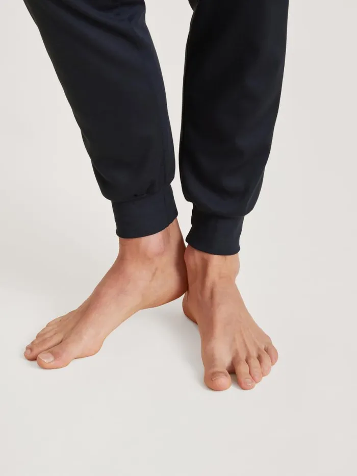 CALIDA Pyjamas Pyjama With Cuff Sodalite Blue 8211 Men
