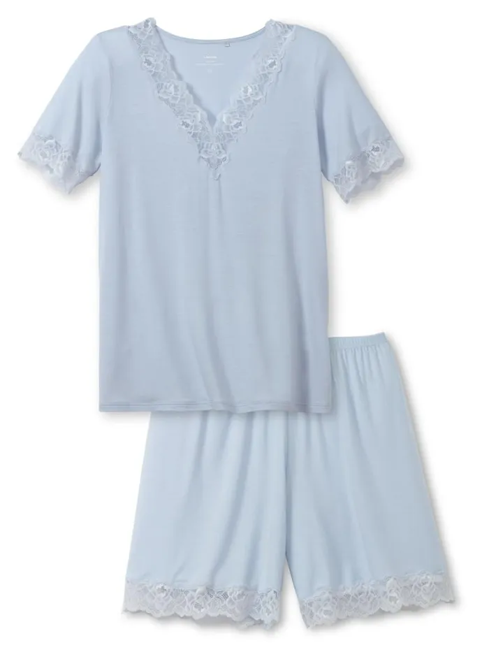 CALIDA Pyjamas Short Pyjama Harmony Blue 8211 Women
