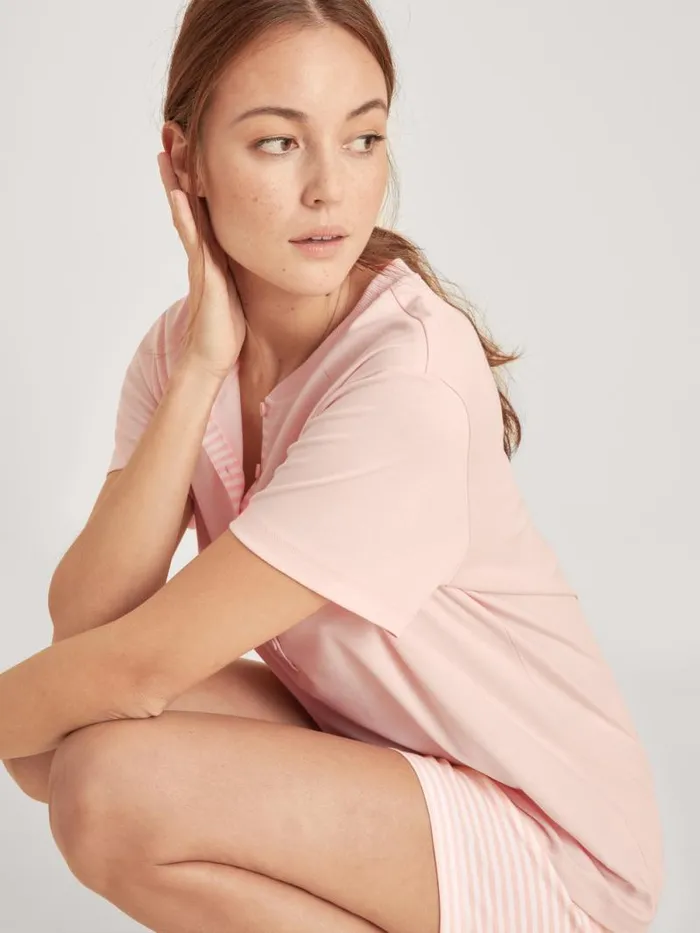 CALIDA Pyjamas Short Pyjama Pearl Blush 8211 Women