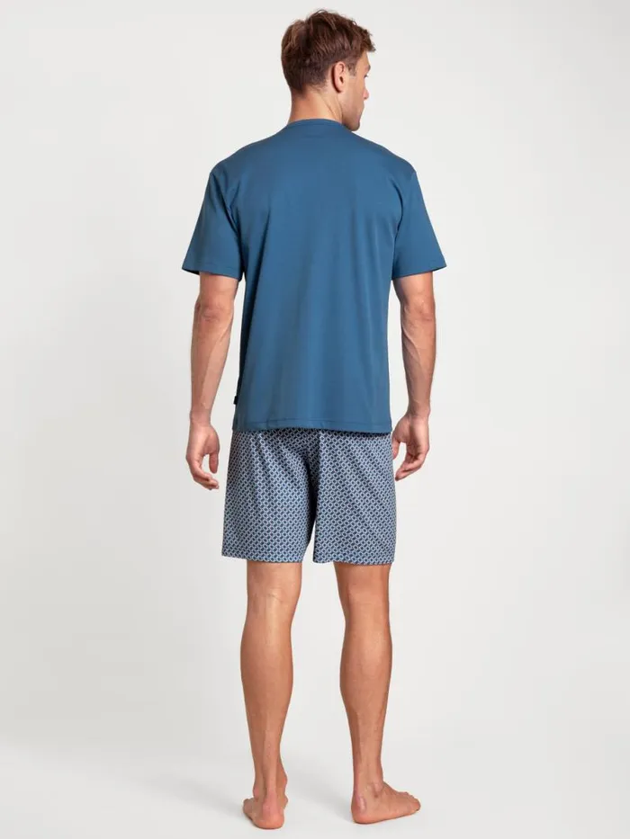 CALIDA Pyjamas Short Pyjamas Indian Blue 8211 Men