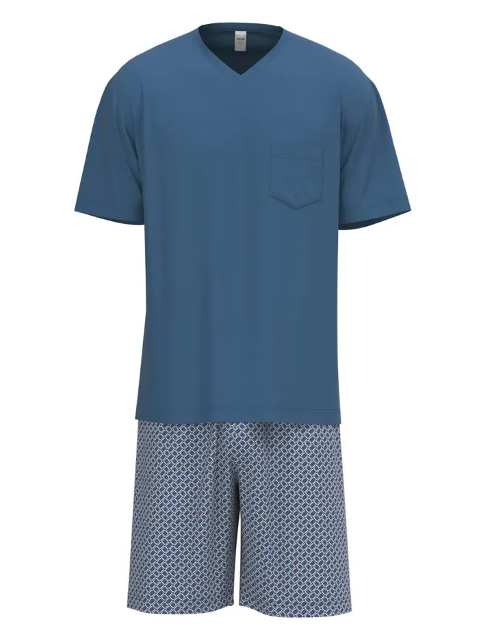 CALIDA Pyjamas Short Pyjamas Indian Blue 8211 Men