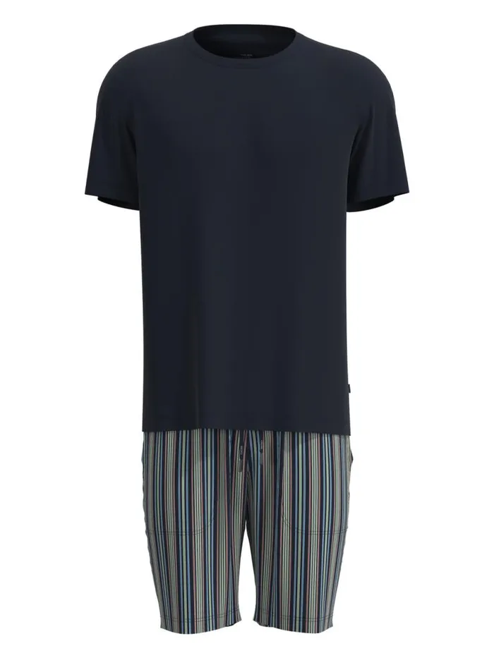CALIDA Pyjamas Short Pyjamas Saphir Blue 8211 Men