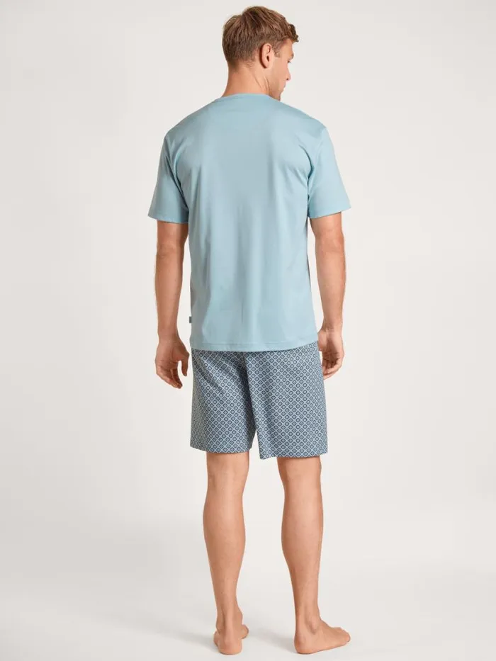 CALIDA Pyjamas Short Pyjamas Tempest Blue 8211 Men