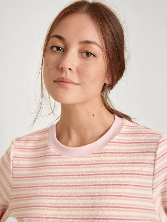 CALIDA Pyjamas Terry Pyjama With Cuff Peach Rose 8211 Women