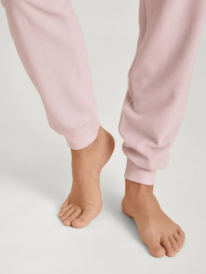 CALIDA Pyjamas Terry Pyjama With Cuff Peach Rose 8211 Women
