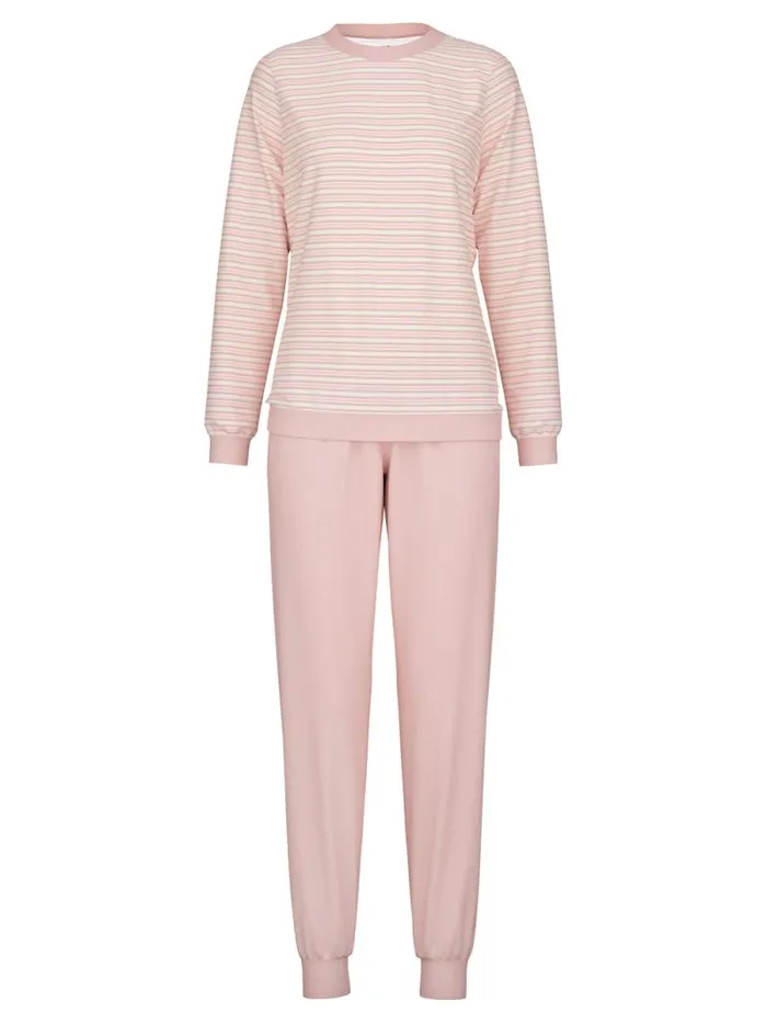 CALIDA Pyjamas Terry Pyjama With Cuff Peach Rose 8211 Women