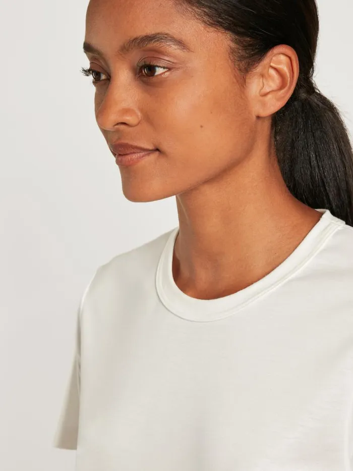 CALIDA Shirts Shirt Short Sleeve Cradle To Cradle Certified Star White 8211 Women