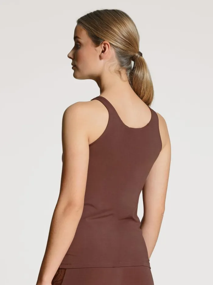 CALIDA Shirts Tank Top Cradle To Cradle Certified Squirrel Brown 8211 Women CALIDA Shirts Tank Top Cradle To Cradle Certified Squirrel Brown 8211 Women