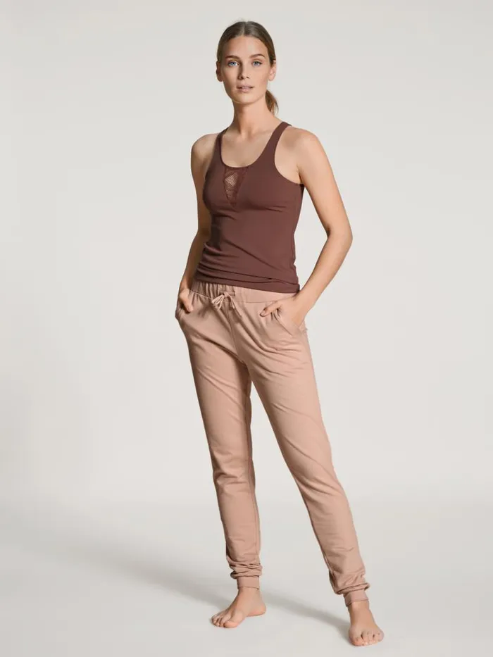 CALIDA Shirts Tank Top Cradle To Cradle Certified Squirrel Brown 8211 Women