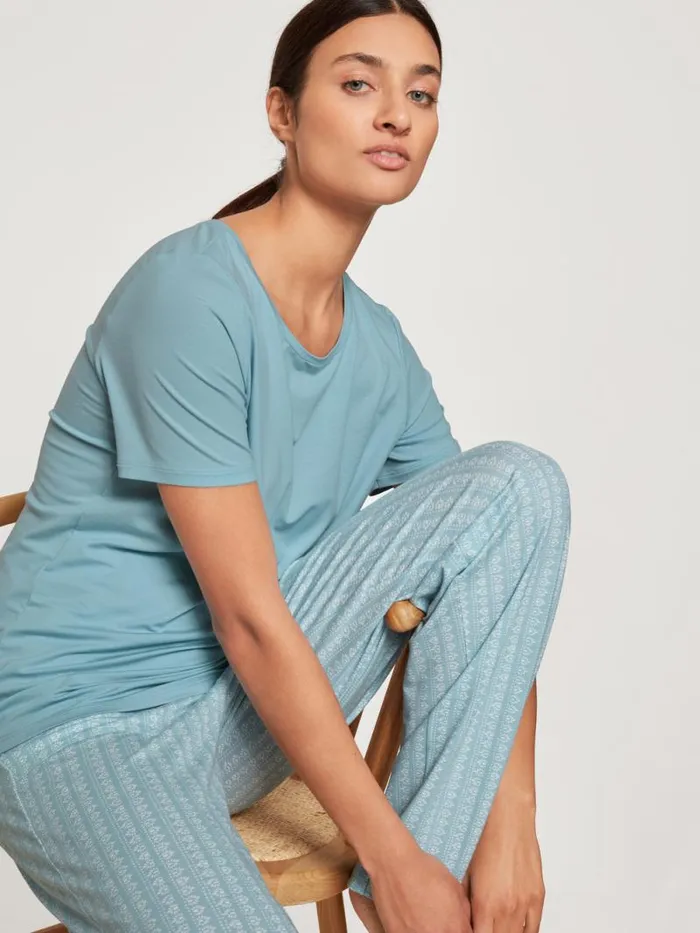 CALIDA Show All Pants Blue Satin 8211 Women
