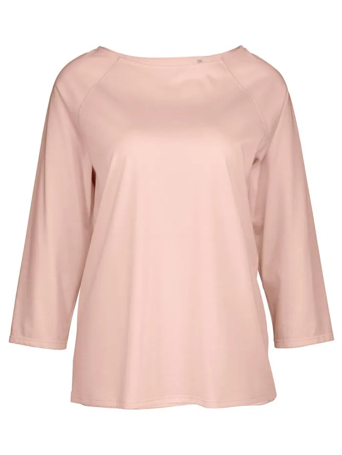 CALIDA Show All Shirt 34 Sleeve Pearl Blush 8211 Women