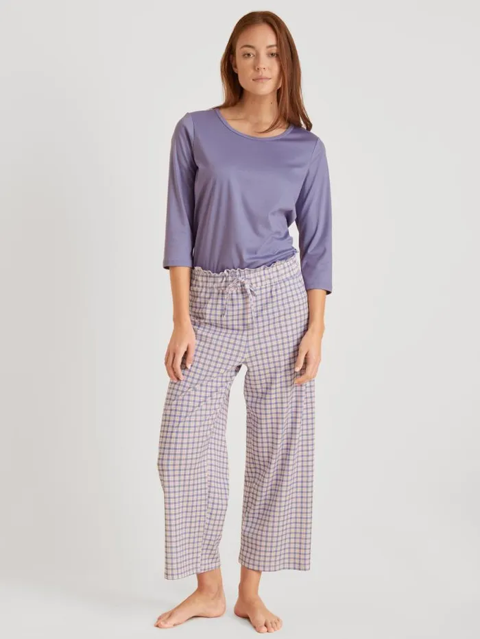 CALIDA Show All Shirt 34 Sleeve Provence Blue 8211 Women
