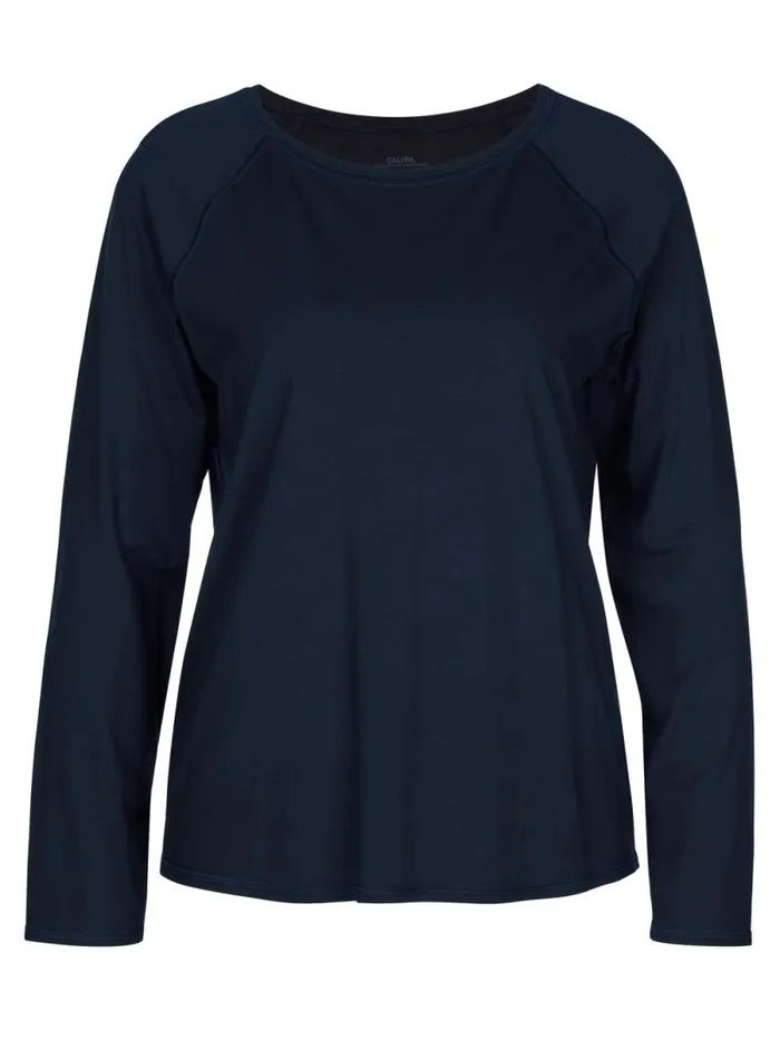 CALIDA Show All Shirt Longsleeve Dark Lapis Blue 8211 Women