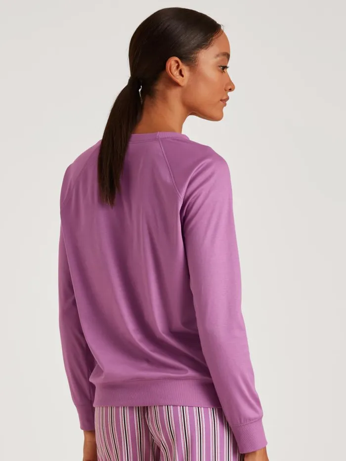 CALIDA Show All Shirt Long Sleeve Mulberry Mauve 8211 Women