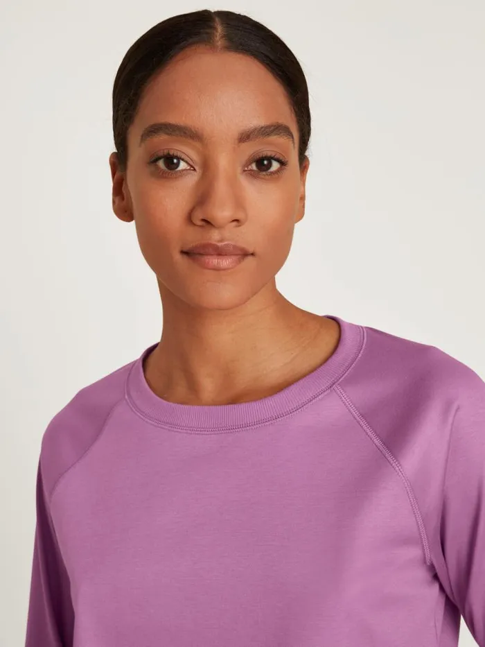 CALIDA Show All Shirt Long Sleeve Mulberry Mauve 8211 Women