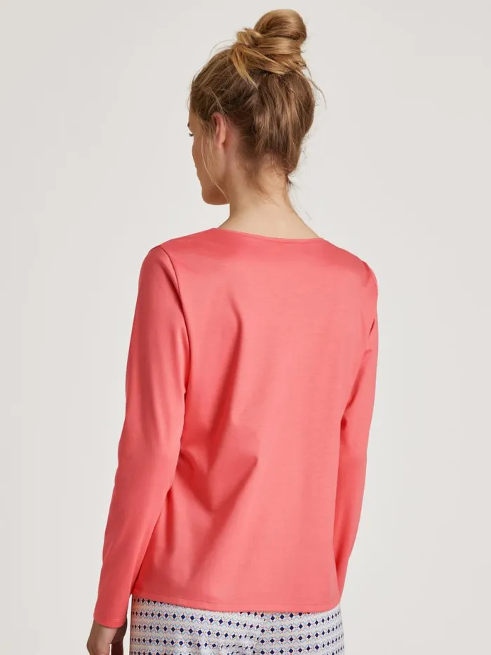 CALIDA Show All Shirt Long Sleeve Porcelain Rose 8211 Women