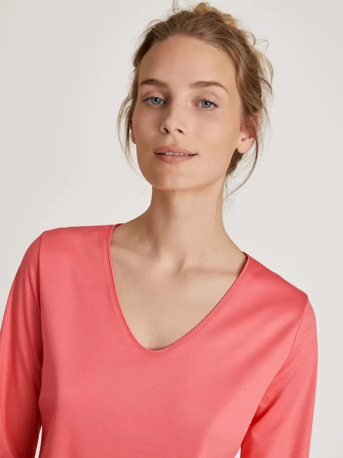 CALIDA Show All Shirt Long Sleeve Porcelain Rose 8211 Women