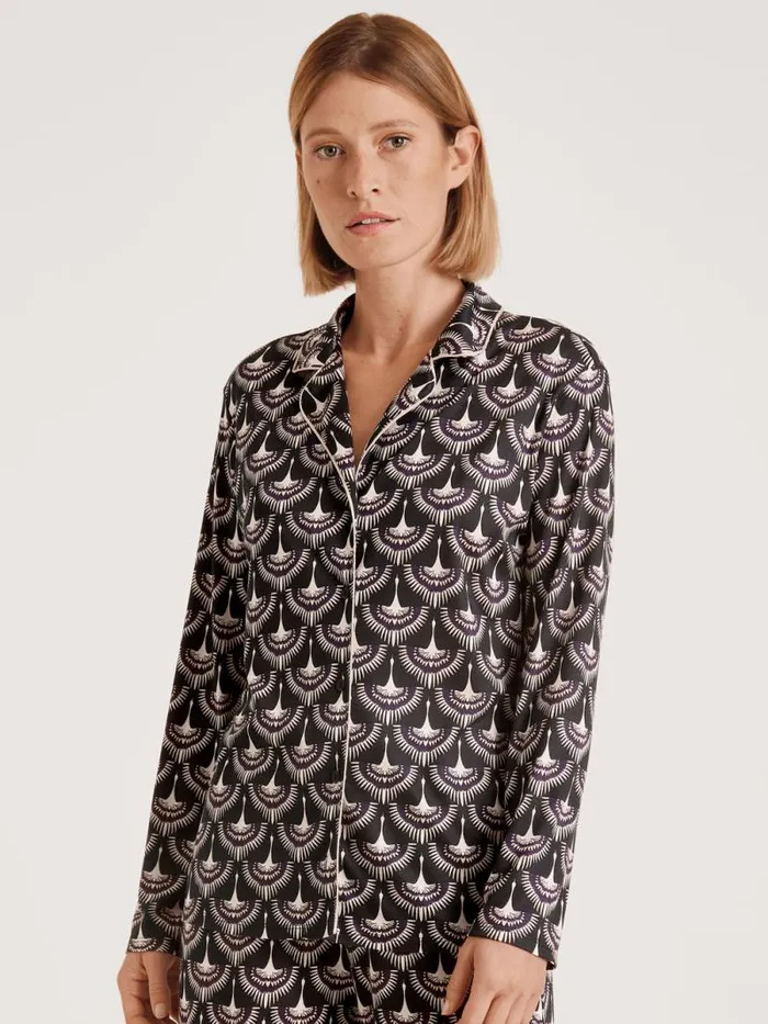 CALIDA Show All Shirt Long Sleeve Schwarz 8211 Women