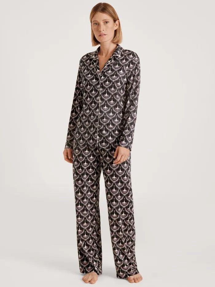 CALIDA Show All Shirt Longsleeve Schwarz 8211 Women