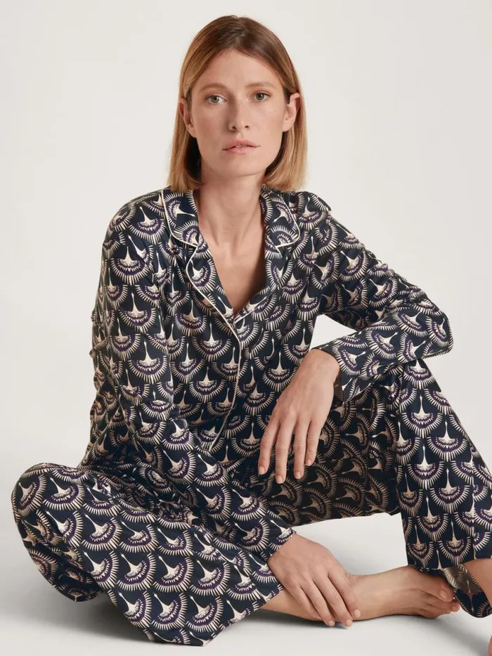 CALIDA Show All Shirt Longsleeve Schwarz 8211 Women