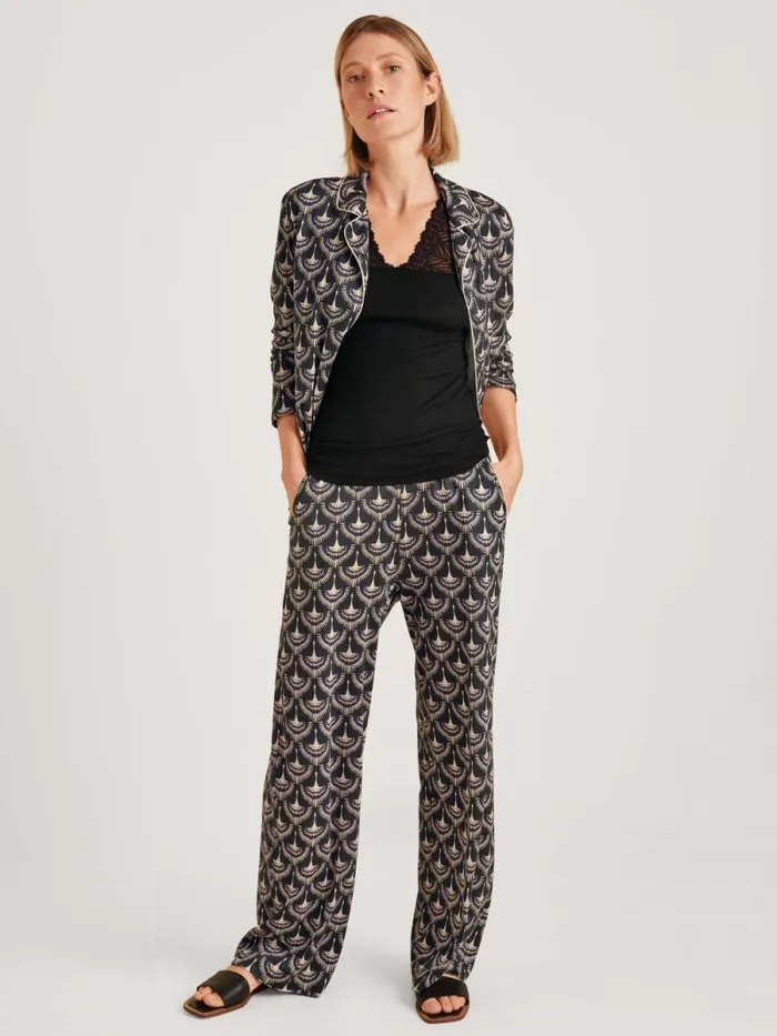 CALIDA Show All Shirt Longsleeve Schwarz 8211 Women