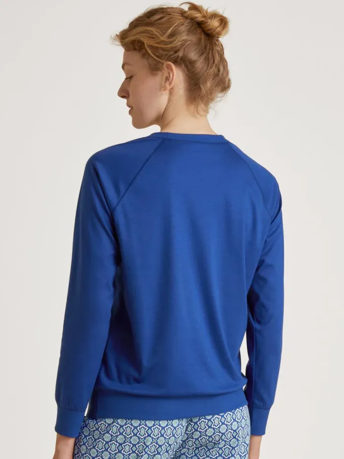 CALIDA Show All Shirt Long Sleeve Sodalite Blue 8211 Women