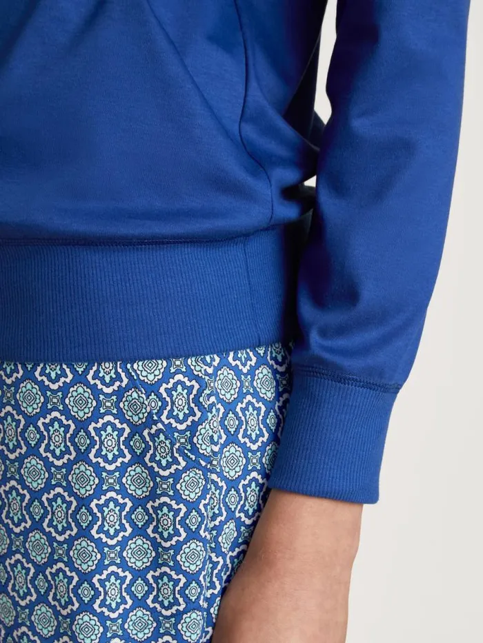 CALIDA Show All Shirt Long Sleeve Sodalite Blue 8211 Women