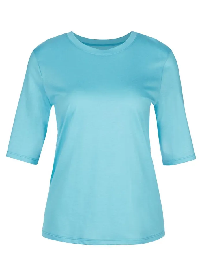 CALIDA Show All Shirt Short Sleeve Blue Topaz 8211 Women
