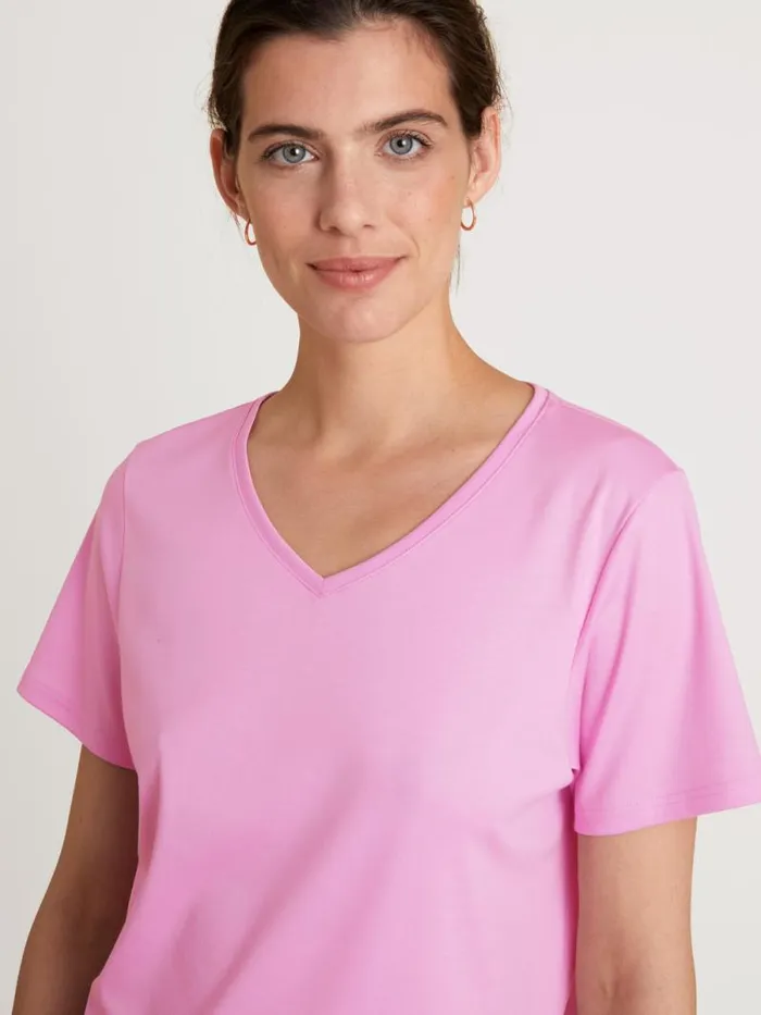 CALIDA Show All Shirt Short Sleeve Bubble Gum Pink 8211 Women