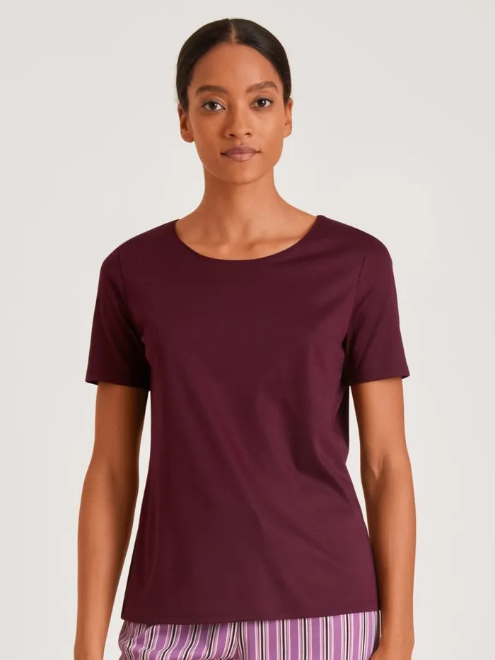 CALIDA Show All Shirt Short Sleeve English Red 8211 Women
