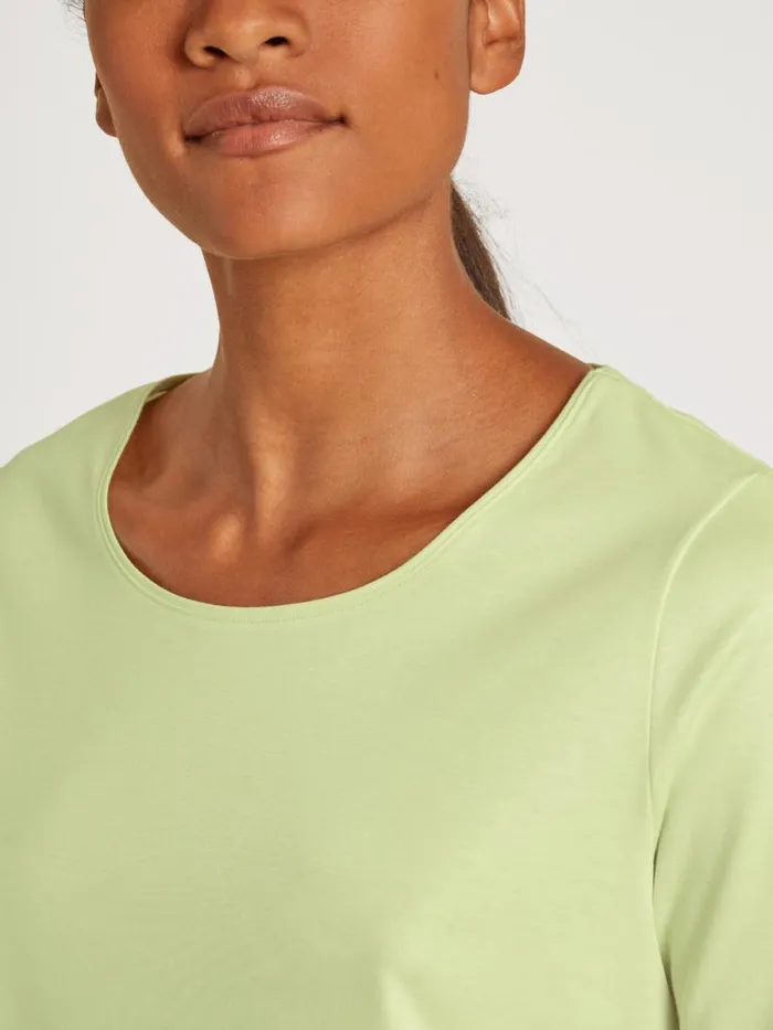 CALIDA Show All Shirt Short Sleeve Light Pistache 8211 Women