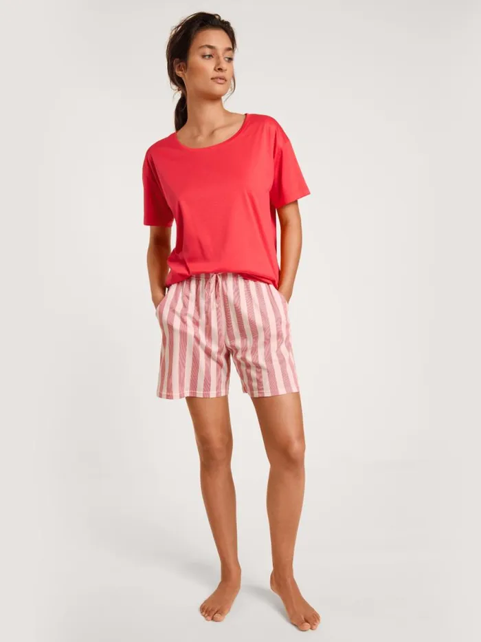 CALIDA Show All Shirt Short Sleeve Red Glow 8211 Women