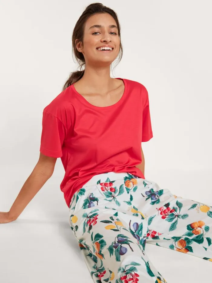 CALIDA Show All Shirt Short Sleeve Red Glow 8211 Women