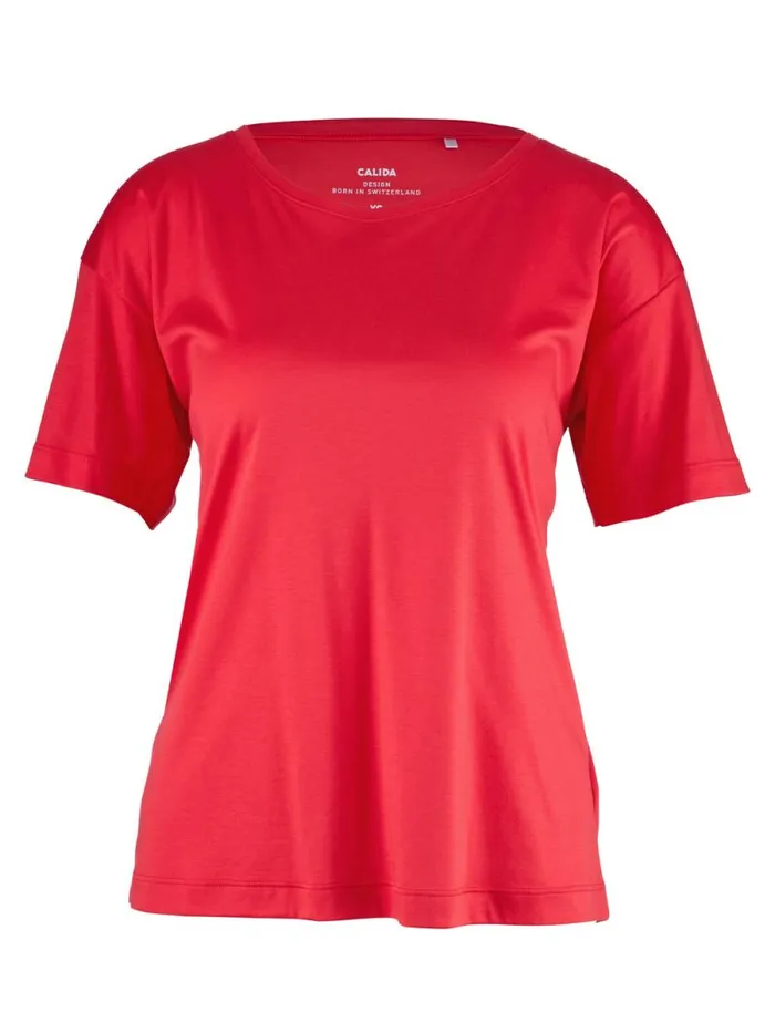 CALIDA Show All Shirt Short Sleeve Red Glow 8211 Women