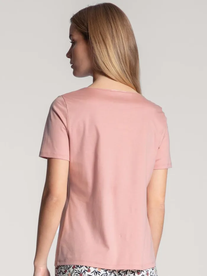 CALIDA Show All Shirt Short Sleeve Rose Bud 8211 Women