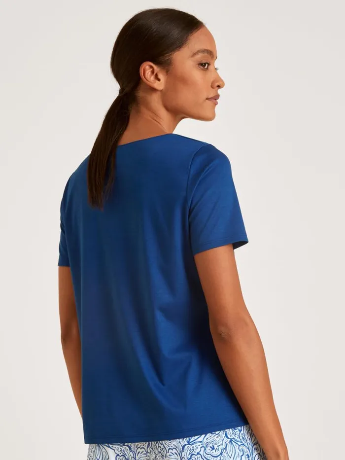 CALIDA Show All Shirt Short Sleeve Sodalite Blue 8211 Women