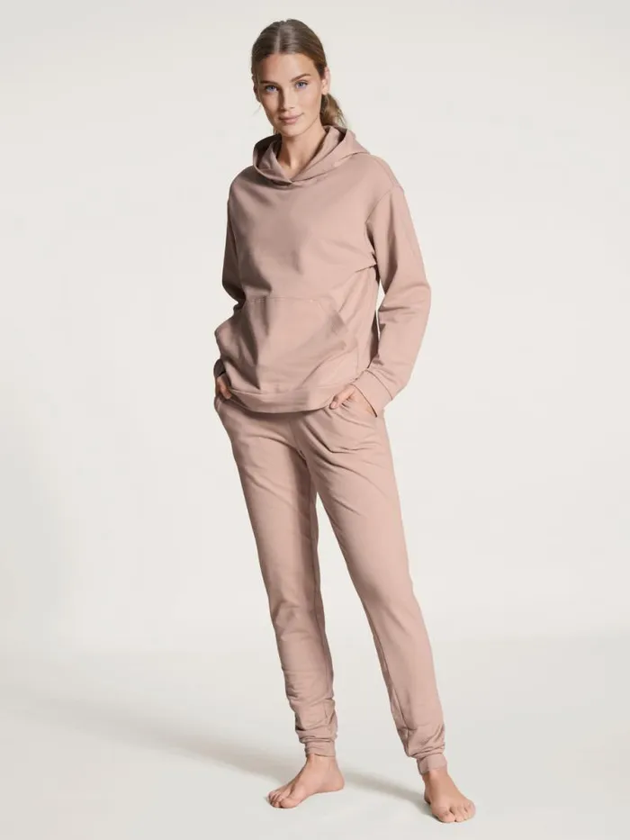 CALIDA Sweatshirts and Jackets Hoodie Mahogany Rose 8211 Women