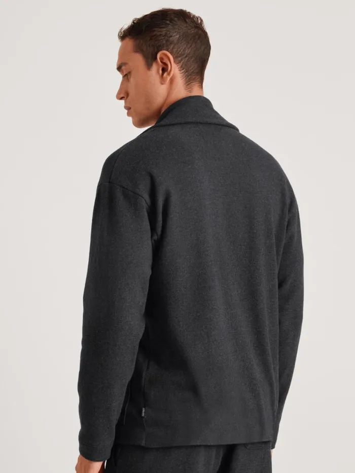 CALIDA Sweatshirts and Jackets Jacket Anthrazit Mel 8211 Men