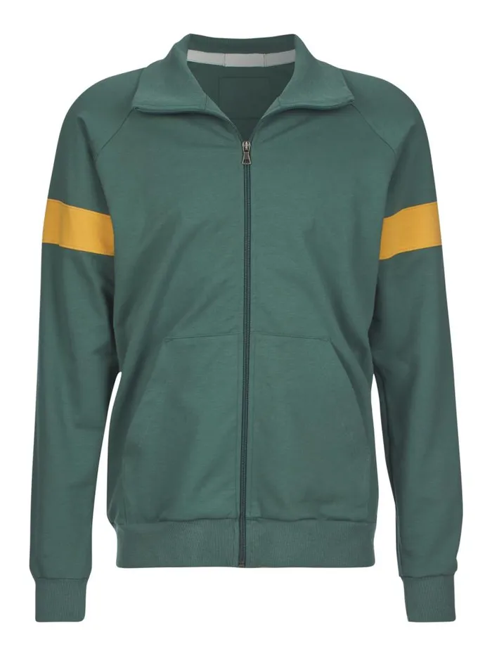 CALIDA Sweatshirts and Jackets Jacket Cradle To Cradle Certified Dark Glen 8211 Men