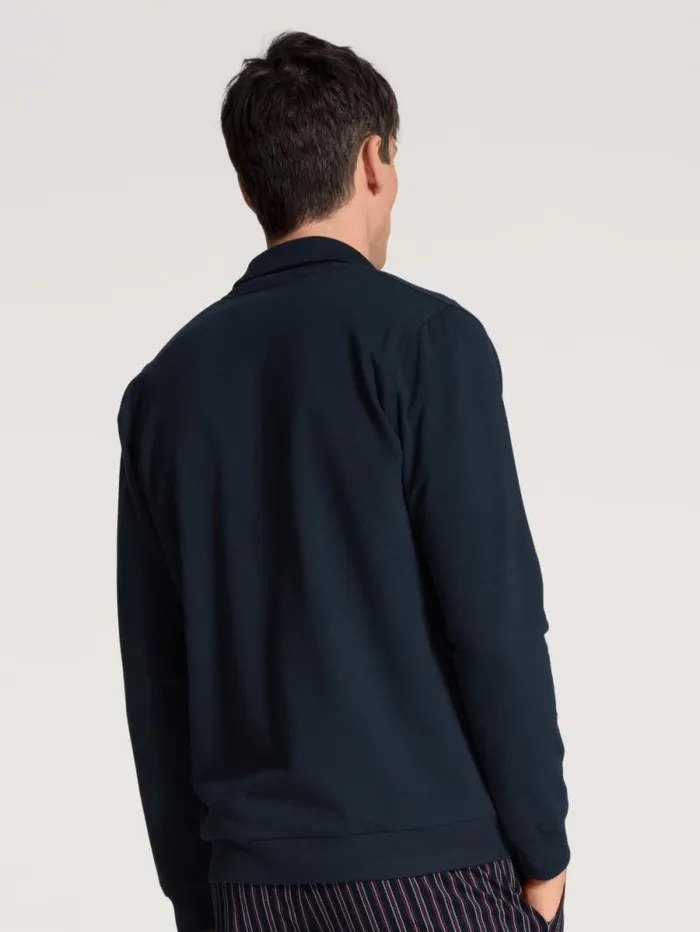 CALIDA Sweatshirts and Jackets Jacket Dark Sapphire 8211 Men