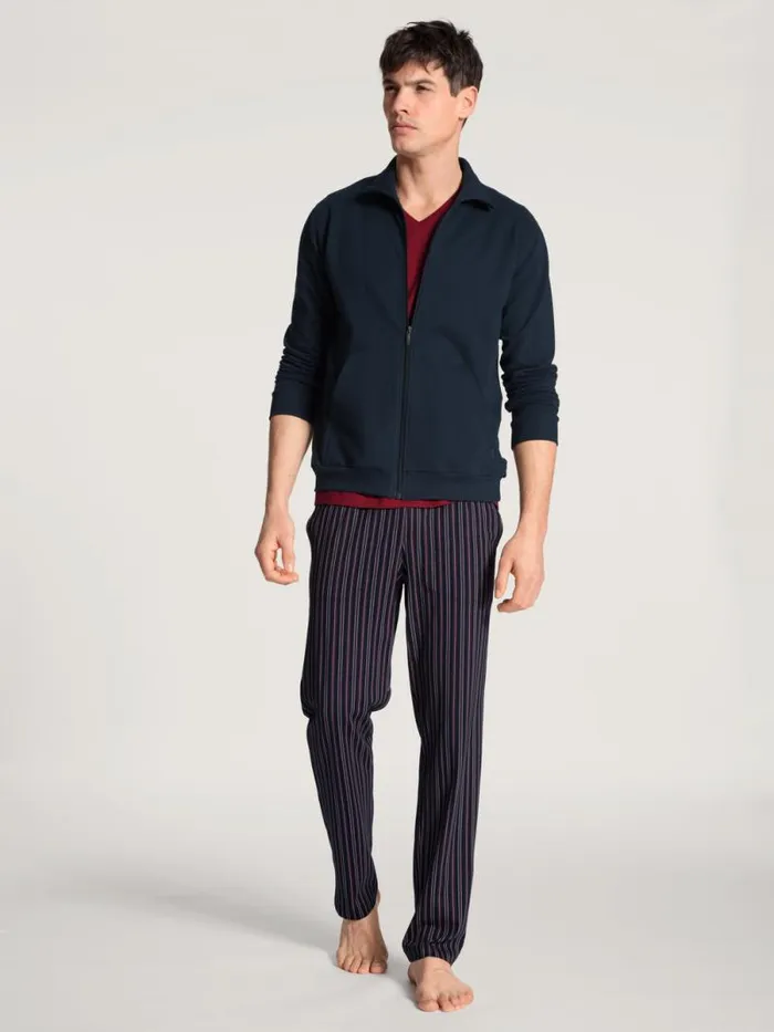 CALIDA Sweatshirts and Jackets Jacket Dark Sapphire 8211 Men