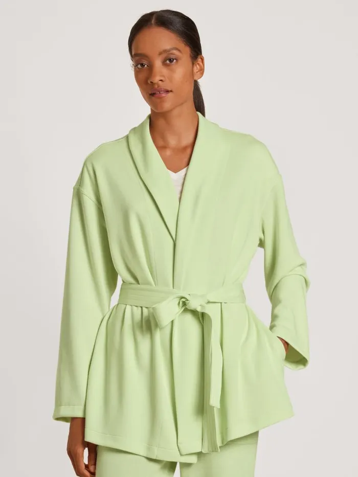 CALIDA Sweatshirts and Jackets Jacket Light Pistache 8211 Women